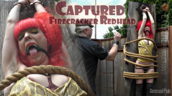 Captured Firecracker Redhead