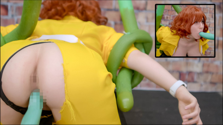 April O'Neil Tentacle Fucked LIVE | TMNT