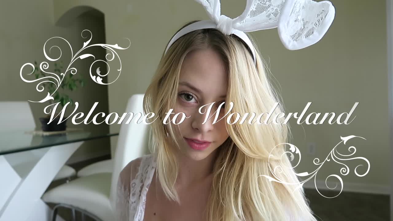White Rabbit (Masturbation and BJ With a Butt Plug)