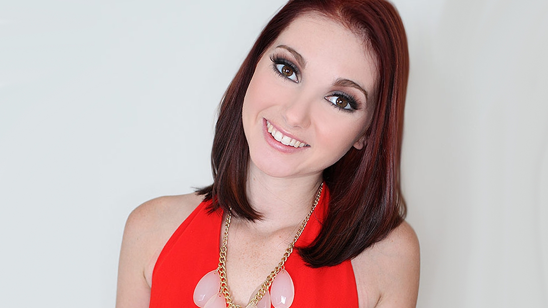 Natalie Lust, Pretty, Perky Redhead Fucked and Fed TWO Loads of Sperm