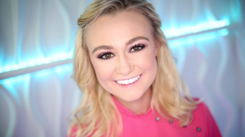 Swallow Salon Features Kenzie Kai Kneels Down & Works the Cum Out in 4K