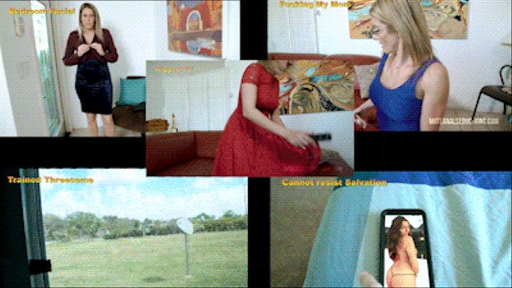 Puritan Mom (Cannot Resist Salvation, Rigged TV, Fucking My Mom. Bedroom Facial. Trained Threesome)