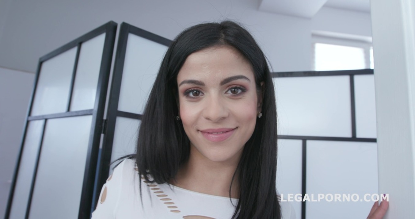 Sandra Soul goes all in with Balls Deep Anal, DAP, Gapes, Swallow GIO1128