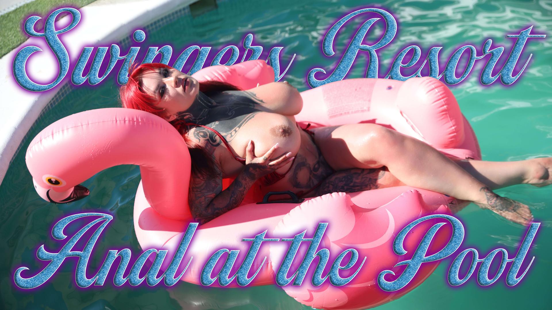 Swingers Resort - Anal at the Pool