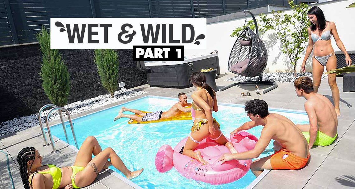Wet & Wild Pool Party part 1