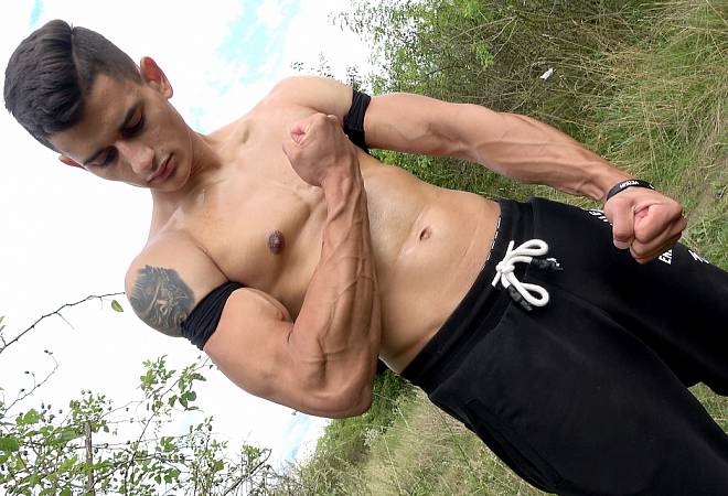 Outdoor Muscle Massage