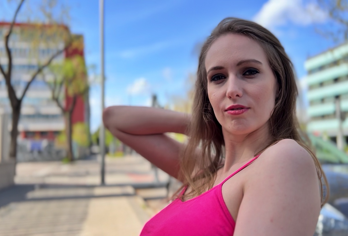 Hot Swedish girl caught!