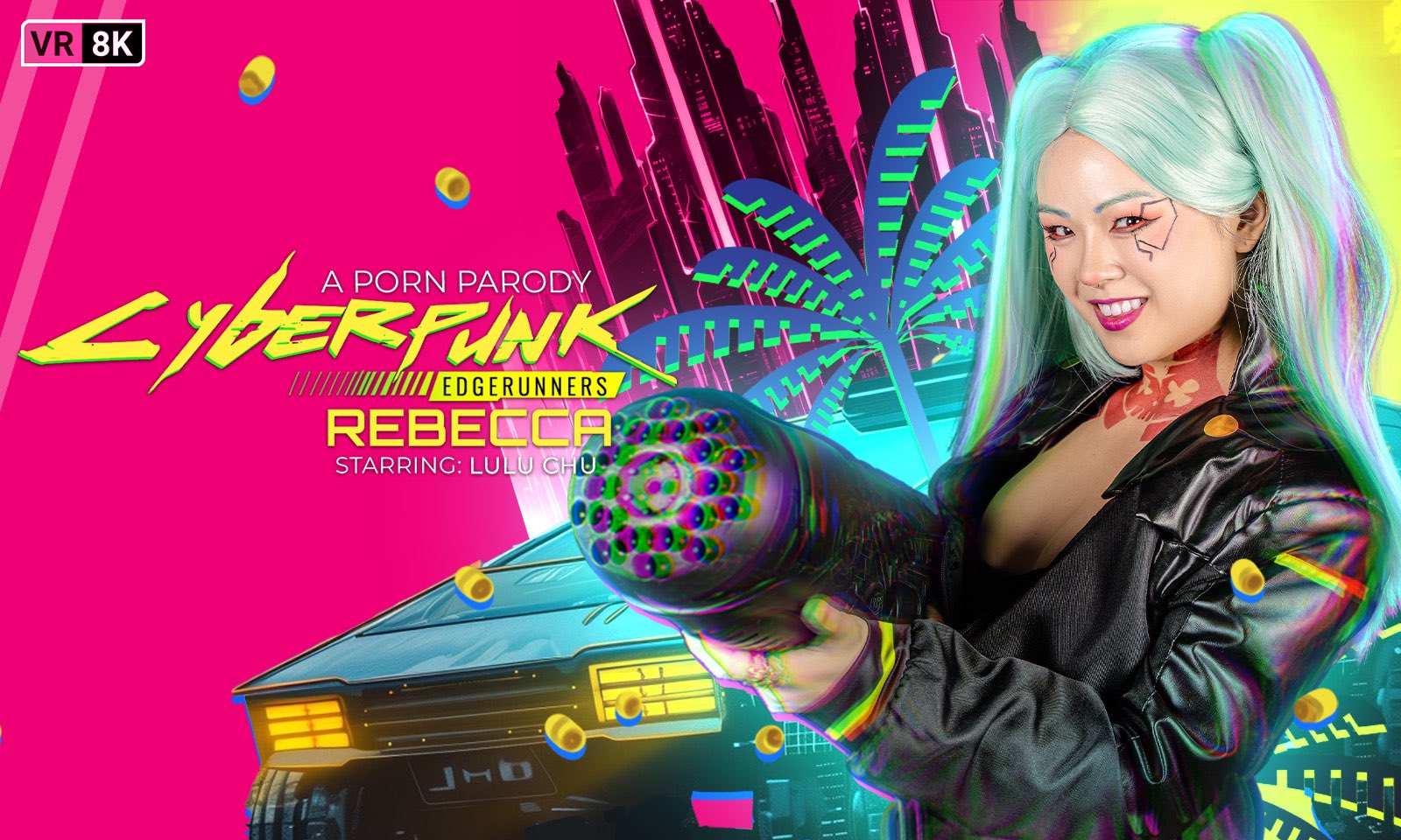 Cyberpunk. Edgerunners: Rebecca (A Porn Parody)