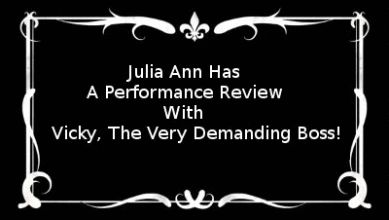 Bitch Boss with a Strapon for Employees