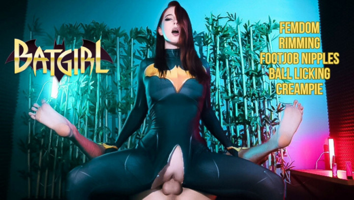 Batgirl caught and punished a panty thief